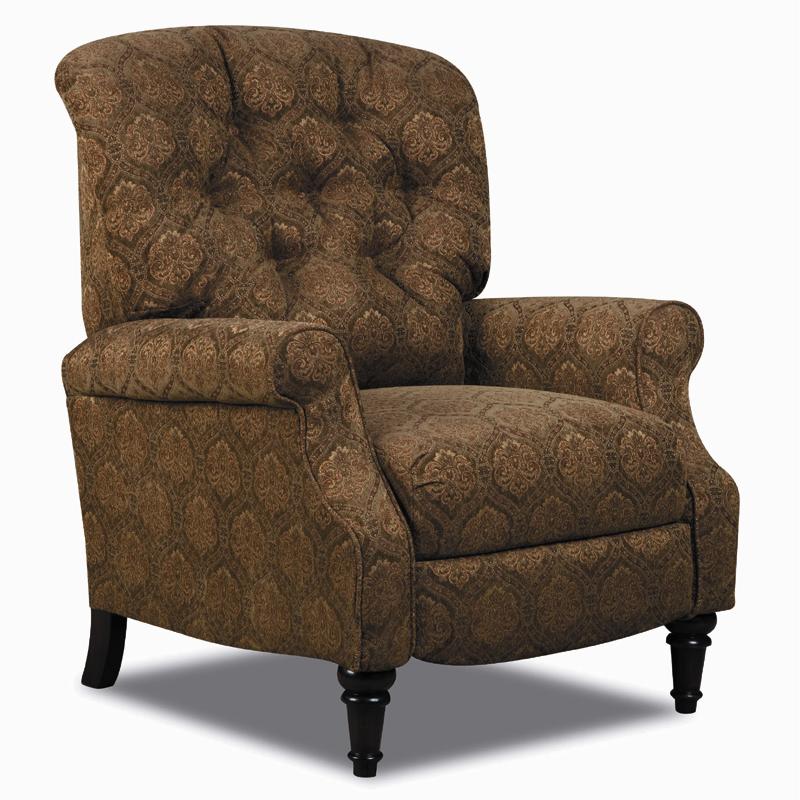 Lane Hi Leg Recliners Traditional Belle Hileg Recliner with Tufted Back